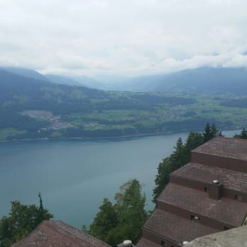 Dorint Resort Blüemlisalp - View from our room's balcony - Hotels Near Me - Beatenberg, BE