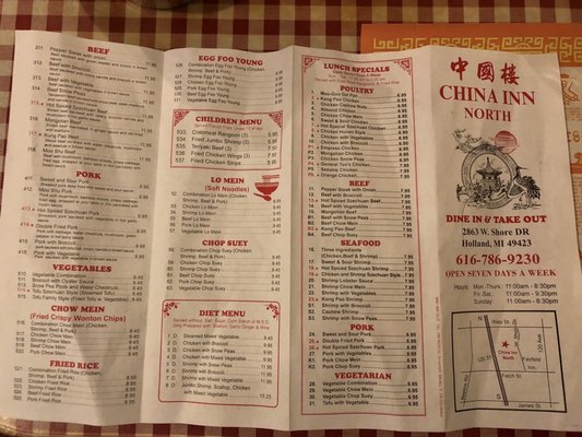 Menu photo 4 China Inn Restaurant Holland, MI Menu photo 4 China Inn Restaurant Holland, MI
