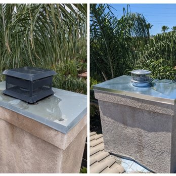 ATA Chimney Services - Chase cover and cap replacement - Fireplace Services Near Me - Livermore, California