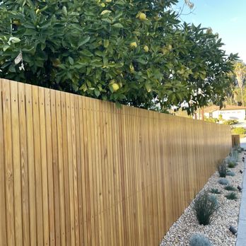 HandyMaestro - New 115' fence, constructed with Siberian Larch - Fences & Gates Near Me - Monterey Park, California