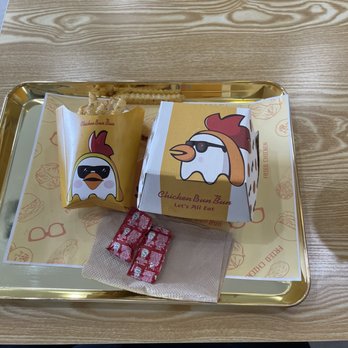 Chicken Bun Bun - Spicy fried chicken combo on gold tray - Chicken Wings Near Me - Alhambra, California Chicken Bun Bun - Spicy fried chicken combo on gold tray - Chicken Wings Near Me - Alhambra, California