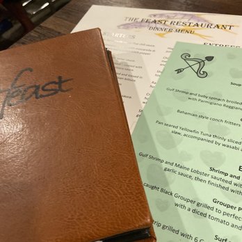 The Feast Restaurant - Menus - Seafood Near Me - Holmes Beach, Florida The Feast Restaurant - Menus - Seafood Near Me - Holmes Beach, Florida