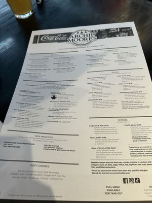 Menu photo 1 Archie Moore's Wallingford, CT