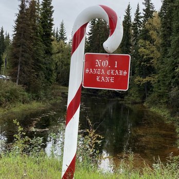 North Pole Alaska - 08.30.23 1 Santa Claus Lane in North Pole AK - Parks Near Me - North Pole, Alaska