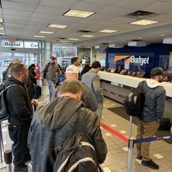Budget Car Rental - Hella packed slow processing. Don't come here.