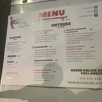 Baton Rouge Cuisine - Menu - Food Trucks Near Me Baton Rouge Cuisine - Menu - Food Trucks Near Me