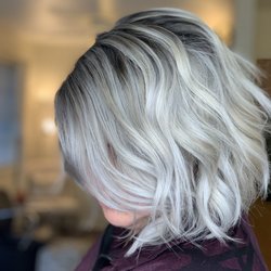Hair By Kristine Pinheiro - Shadow root hand painted balayage by Kristine Pinheiro