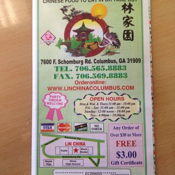 Lin China - Chinese Near Me - Columbus, Georgia