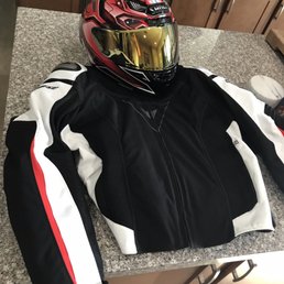 My new Dainese SPR and tinted shield.