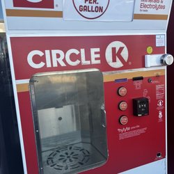 Circle K - I put in a dollar so I can get two gallons of water