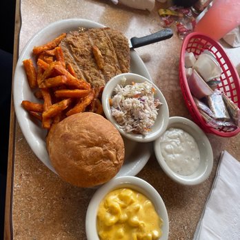 The Lakehouse - a plate of food on a table - Seafood Near Me - Kerrville, Texas The Lakehouse - a plate of food on a table - Seafood Near Me - Kerrville, Texas