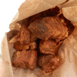T-Boy's Slaughter House Meat Mkt & Groc - Cracklins--very good!