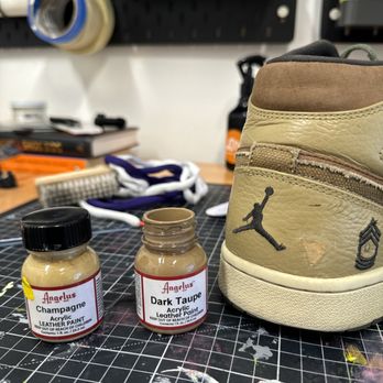 D’s Sneaker Laundry - Scuff repair- color matching - Shoe Shine Near Me
