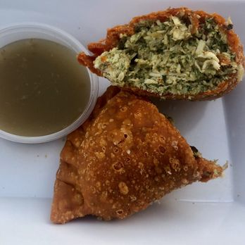 Graze by Travail - Chicken and chimichurri empanada- not enough chimichurri and dry - Food Court Near Me - Minneapolis, Minnesota Graze by Travail - Chicken and chimichurri empanada- not enough chimichurri and dry - Food Court Near Me - Minneapolis, Minnesota