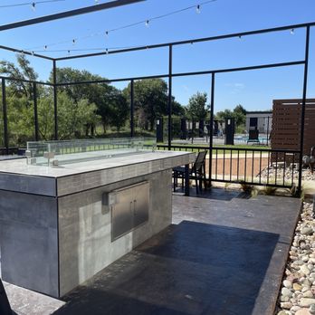 Atwell Suites - Patio set up for grilling - Hotels Near Me - Fort Worth, Texas