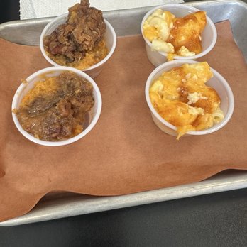 The Pompous Pig - Sweet potato casserole and Mac & cheese - Barbeque Near Me - Anderson, South Carolina The Pompous Pig - Sweet potato casserole and Mac & cheese - Barbeque Near Me - Anderson, South Carolina