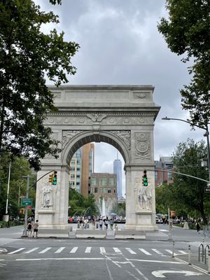 Washington Square Arch by null