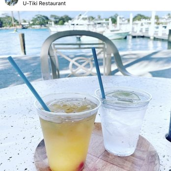 U-Tiki Beach - Rum drink and G&T - Seafood Near Me - Jupiter, Florida