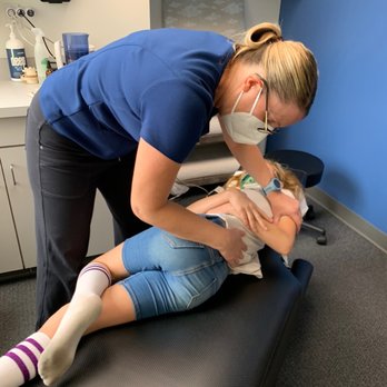 Life Choice Chiropractic - Adjusting my 10 year old with utmost care. - Chiropractors Near Me - Long Beach, California