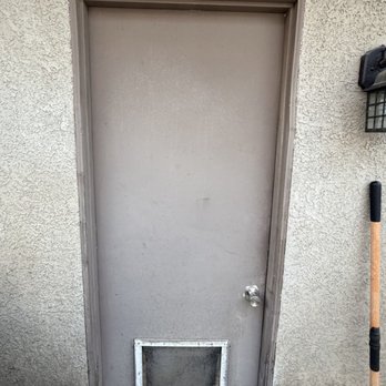 Sam’s Renovations & Home Improvements - Before replacing the door - General Contractors Near Me