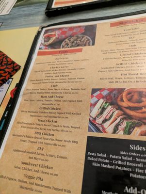 Menu photo 2 Gregory's Original Rutherfordton, NC