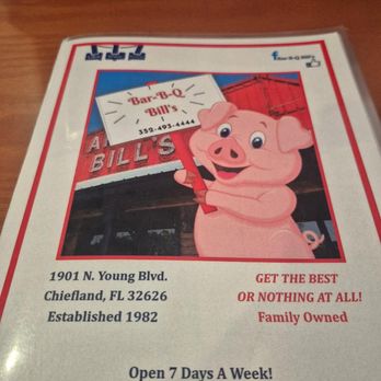 Bar-B-Q Bill's - Barbeque Near Me - Chiefland, Florida Bar-B-Q Bill's - Barbeque Near Me - Chiefland, Florida