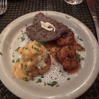 Texas - Sampler platter ( Devil 's Tongue, Bang Bang Shrimp, Crabcake Croustades) - Steakhouses Near Me - Richardson, Texas Texas - Sampler platter ( Devil 's Tongue, Bang Bang Shrimp, Crabcake Croustades) - Steakhouses Near Me - Richardson, Texas