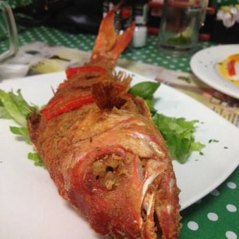 Tasca El Pescador - Fried whole red snapper - Seafood Near Me - San Juan, Puerto Rico Tasca El Pescador - Fried whole red snapper - Seafood Near Me - San Juan, Puerto Rico