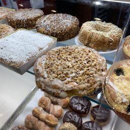 a variety of pastries