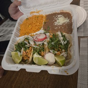 El Azteca Mexican - Chicken tinga taco - Mexican Near Me - Poughkeepsie, New York