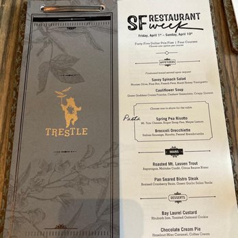 Trestle - New American Near Me - San Francisco, California Trestle - New American Near Me - San Francisco, California