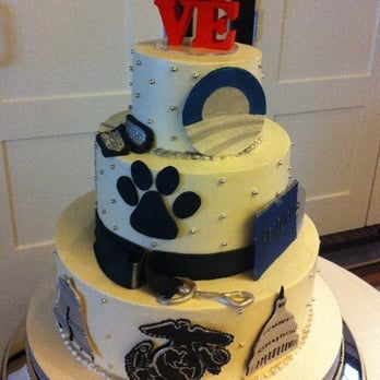 Fluffy Thoughts Cakes - Jeserf's wedding cake - Bakeries Near Me - McLean, Virginia