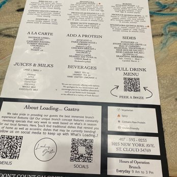 Loading Gastrobrunch - Menu - Breakfast & Brunch Near Me - St Cloud, Florida