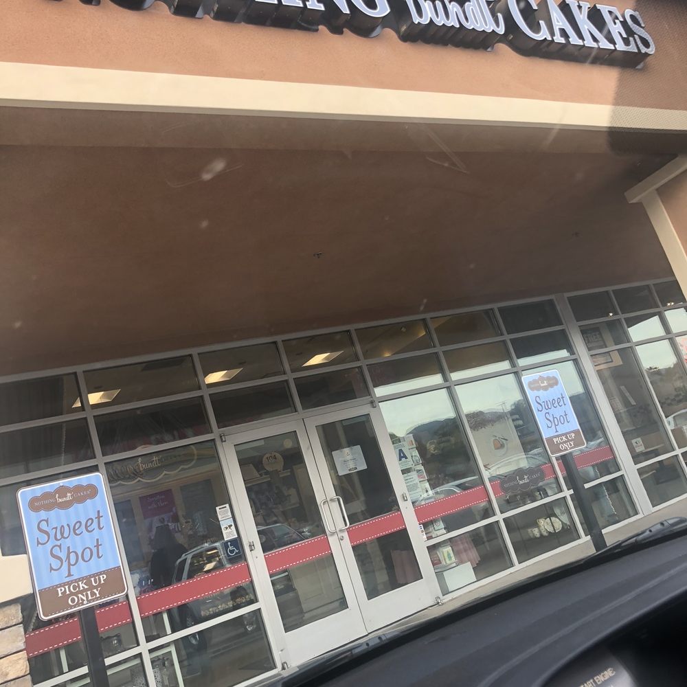 Nothing Bundt Cakes - Outside, reserved "sweet spot" parking right in front! - Bakeries Near Me - Corona, California Nothing Bundt Cakes - Outside, reserved "sweet spot" parking right in front! - Bakeries Near Me - Corona, California