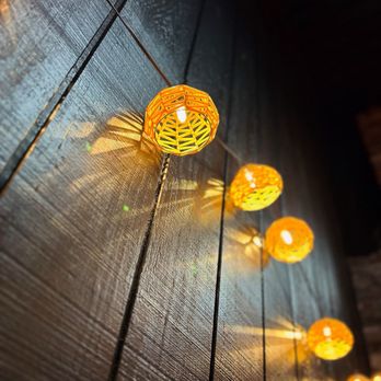 Bodhi Asian Street Eats - String lights above high tables. - Thai Near Me - Mt. Juliet, Tennessee Bodhi Asian Street Eats - String lights above high tables. - Thai Near Me - Mt. Juliet, Tennessee