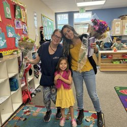 Hand In Hand Preschool - Mia and her favorite teachers
