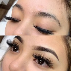 Studio Masami - Before and after ombré brow tattoo
