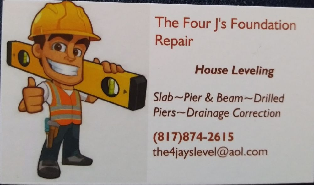 THE FOUR J’S FOUNDATION REPAIR Updated August 2024 Request