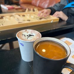 Addis Cafe - Delicious hot coco for the kiddos and mama's energy boost!
