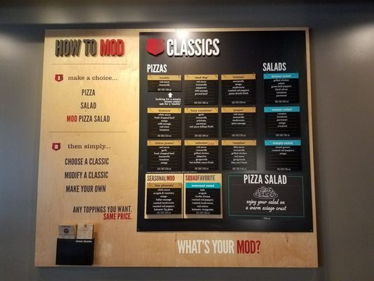 Menu photo 3 MOD Pizza Bellevue, WA Menu photo 3 MOD Pizza Bellevue, WA