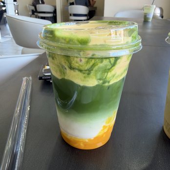 Soulsip - Mango Matcha Latte - Coffee & Tea Near Me - San Jose, California