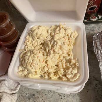 L&L Hawaiian Barbecue - Macaroni Mac Salad (1 Scoop) - Barbeque Near Me - Ceres, California L&L Hawaiian Barbecue - Macaroni Mac Salad (1 Scoop) - Barbeque Near Me - Ceres, California