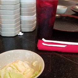 Kobe Hibachi & Sushi - We're behind the cook.