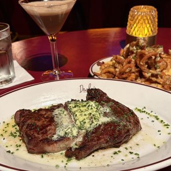 Drake's - Dry-Aged Delmonico Ribeye - New American Near Me - Dallas, Texas