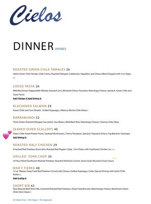 Menu photo 7 Cielos Tucson, AZ Menu photo 7 Cielos Tucson, AZ