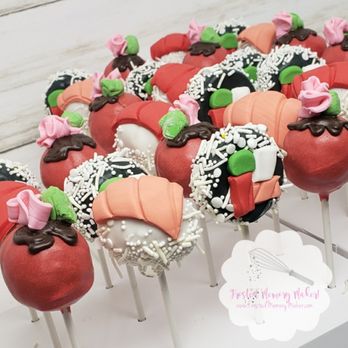 Frosted Memory Makers - Sushi cake pops - Desserts Near Me Frosted Memory Makers - Sushi cake pops - Desserts Near Me