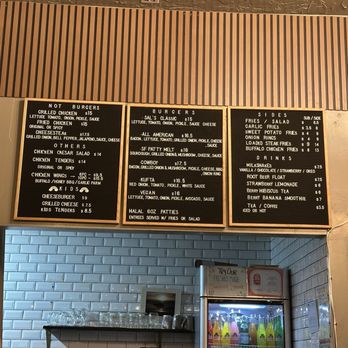 Sal's Burgers - Menu as of 12/5/2025 - Burgers Near Me - San Mateo, California