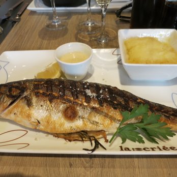 La Criée - sea bass - Seafood Near Me - Paris, 75