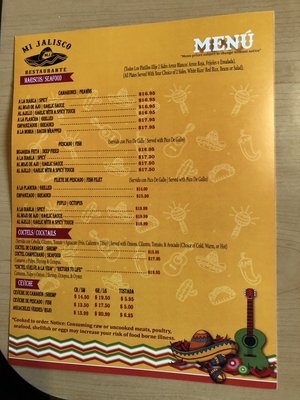 Menu photo 5 Mi Jalisco Restaurante Vallejo, CA Menu photo 5 Mi Jalisco Restaurante Vallejo, CA