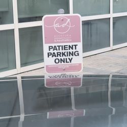 Aventura Dermatology & Aesthetics - Patient dedicated spots.
